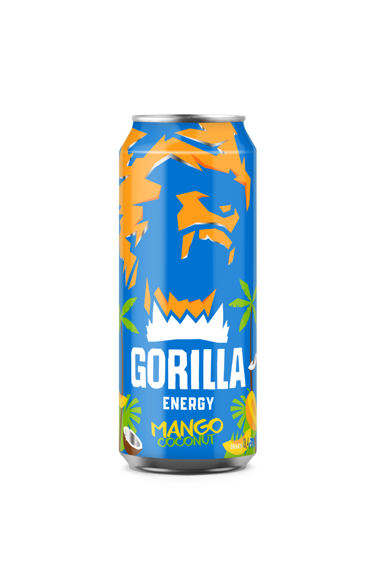 Gorilla energy drink mangococonut 500ml