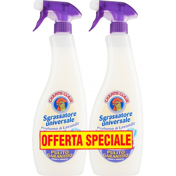 Chanteclair degreaser 2x600ml with gun lavender