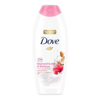 Dove shower gel 750ml almond