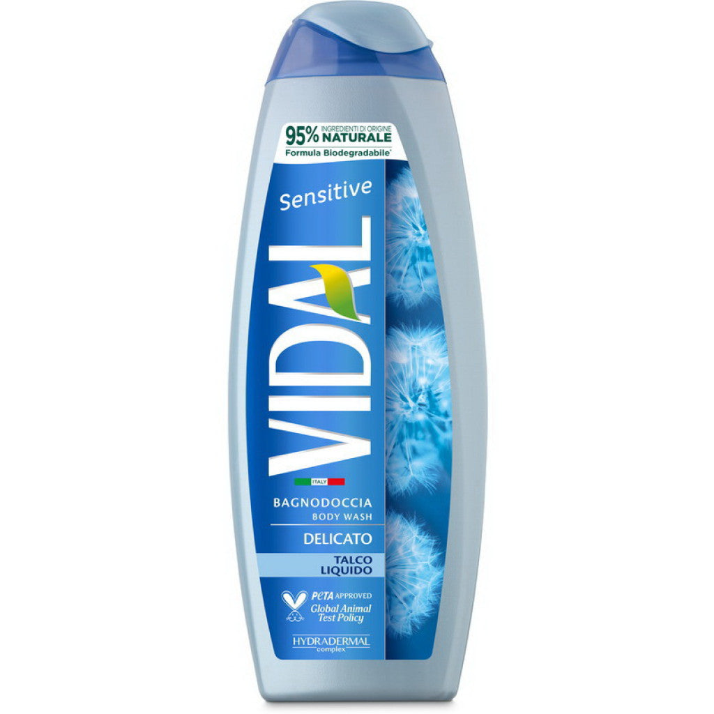 Vidal bagno 500ml sensitive talco