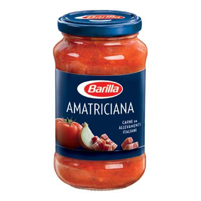 Barilla sauce amatriciana 400gr