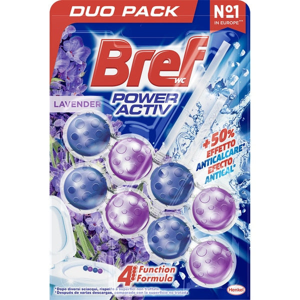 Bref wc power active x2 lavender