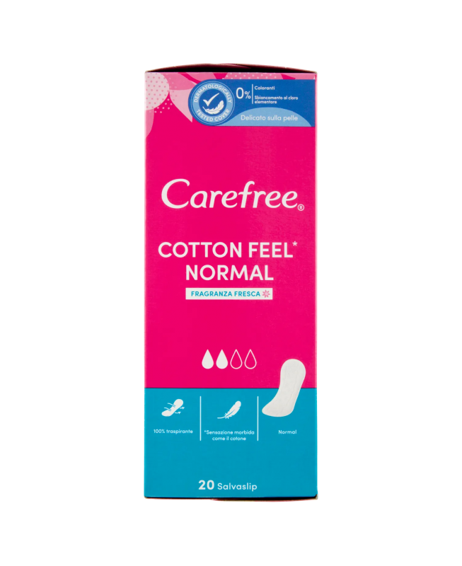 Carefree sanitary pads x20 classic