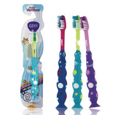 Clendy toothbrush with suction cup