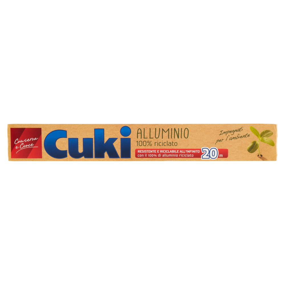 Cuki aluminum 20mt 100% recycled