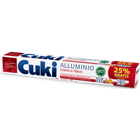 Cuki aluminum 16+4mt