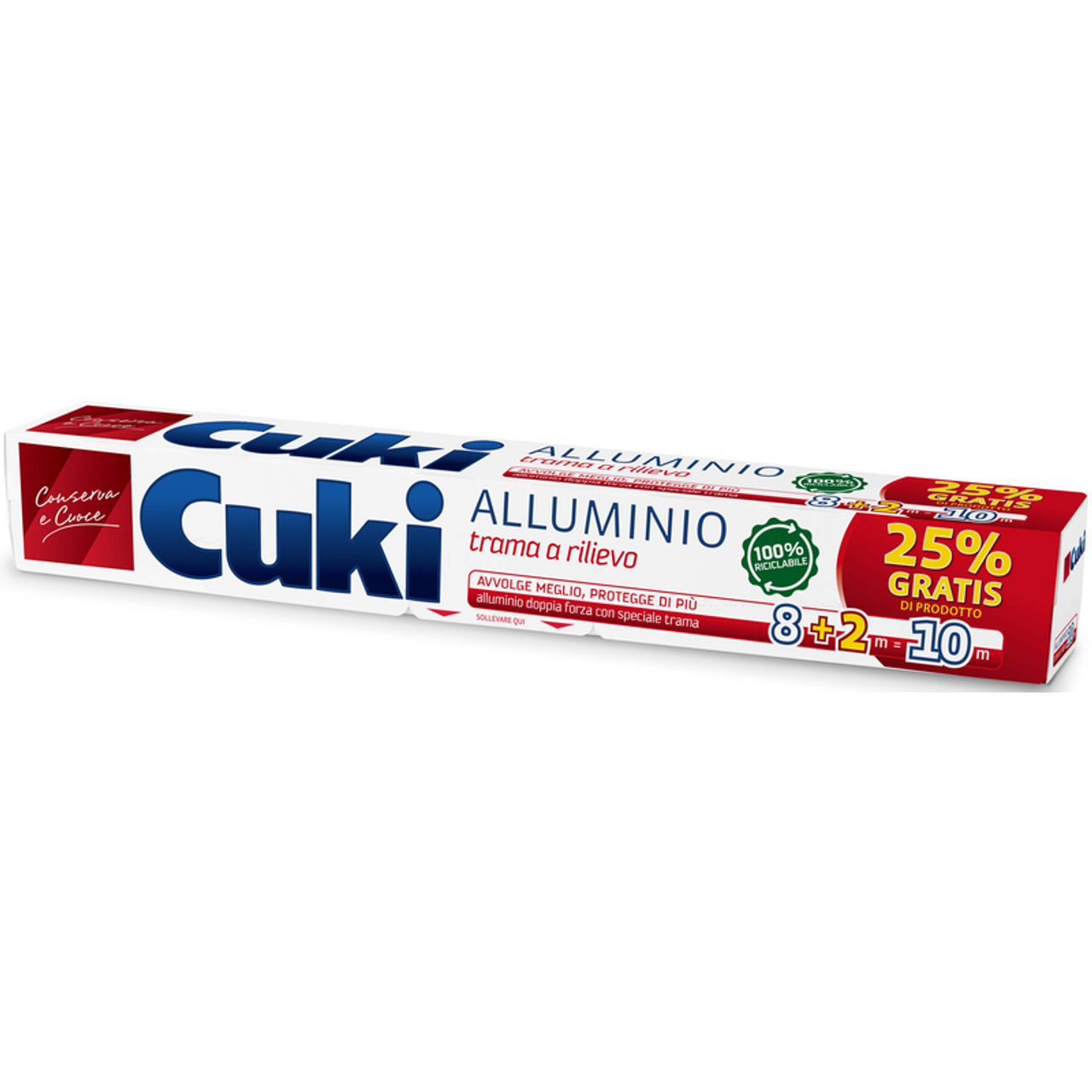 Cuki aluminum 8+2mt