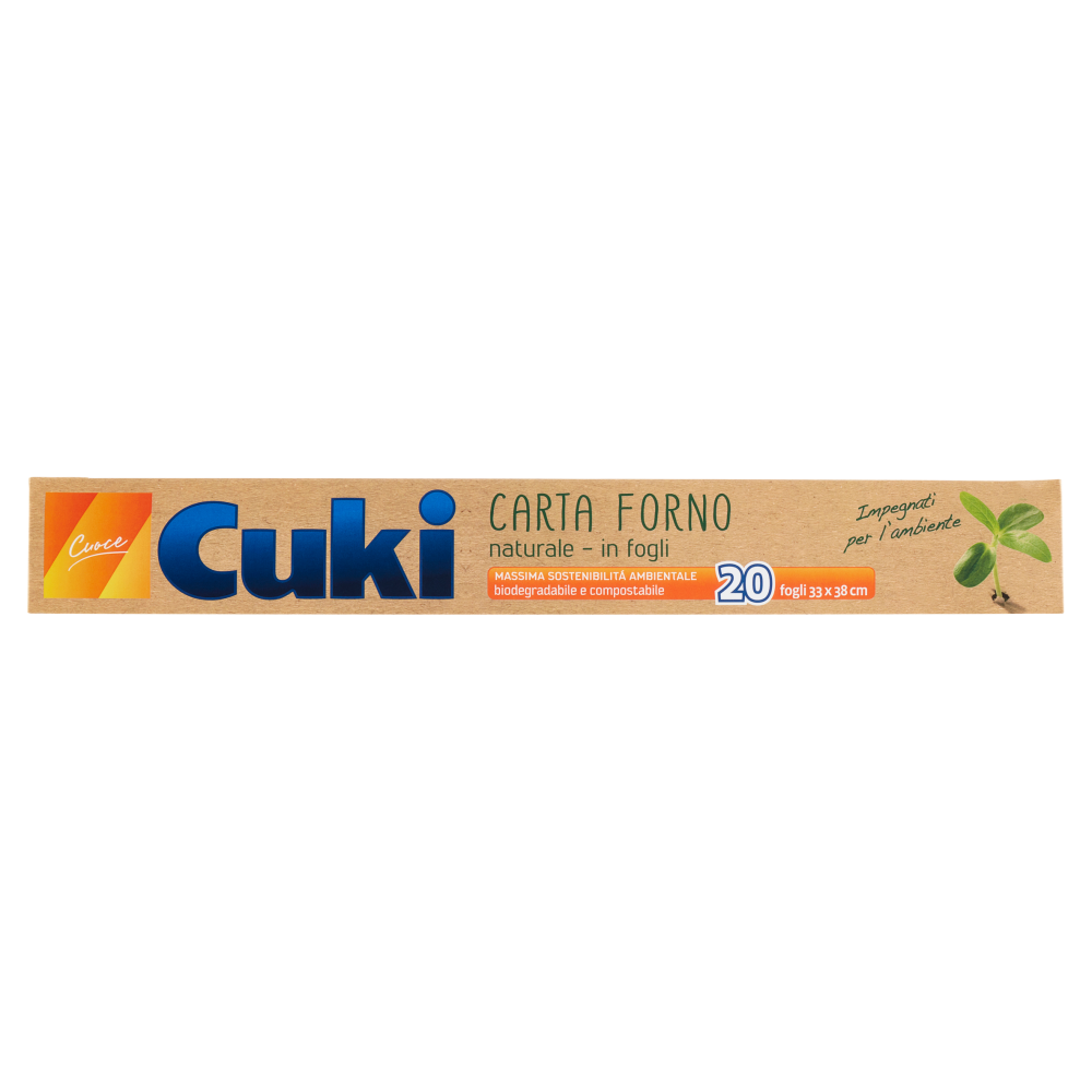 Cuki cartaforno 20 sheets naturale