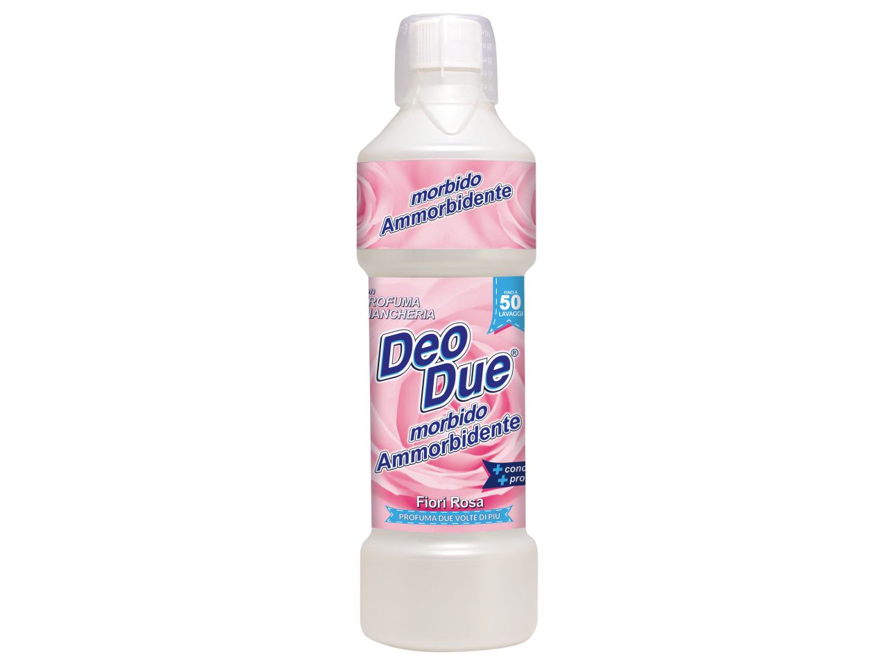 Deo Due softener conc 50w 1.0L fiori rosa