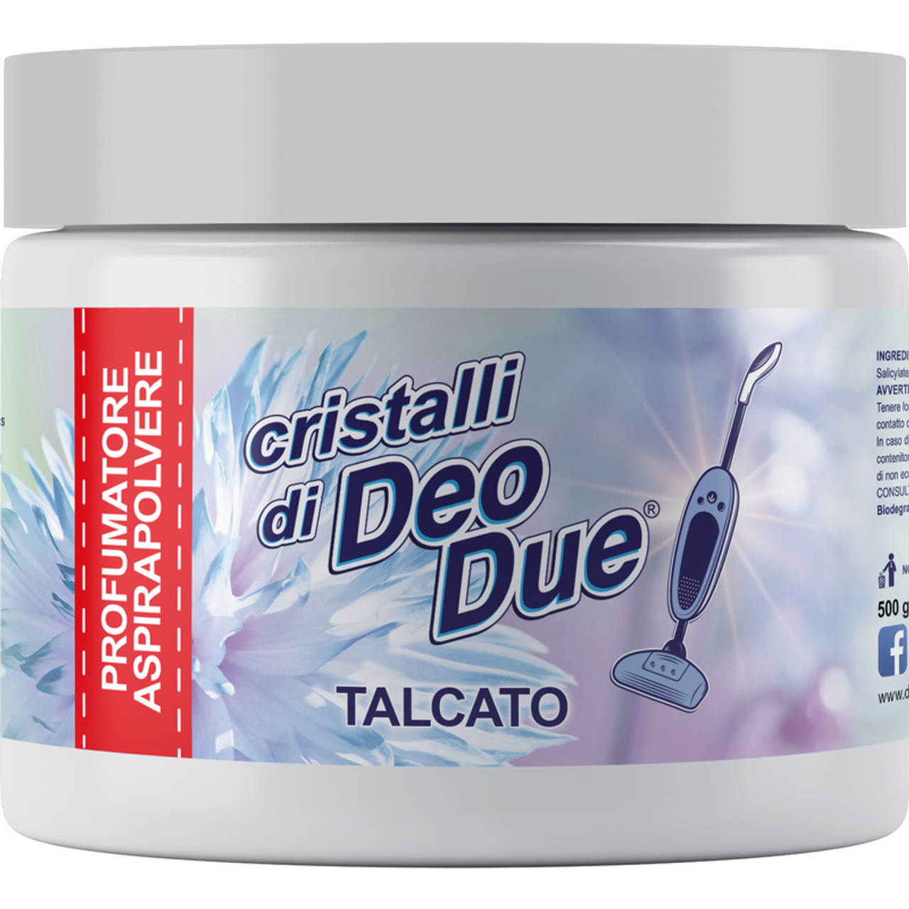 Deo Due cristalli 500gr talcato