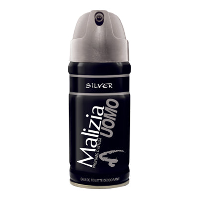 Malizia deo men 150ml silver