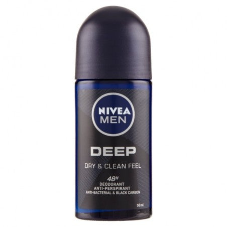 Nivea deo roll-on 50ml for men deep