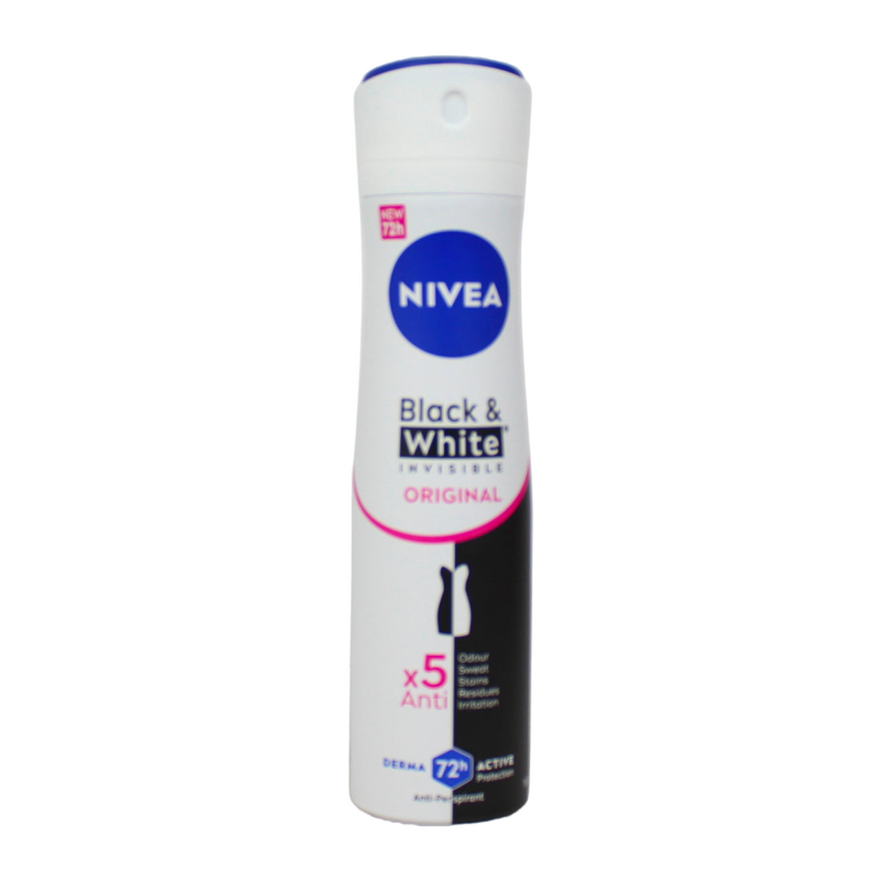 Nivea deo spray 150ml for women b&w original