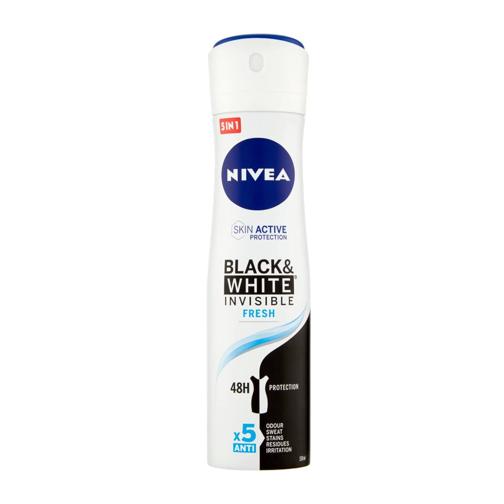 Nivea deo spray 150ml for women b&w fresh