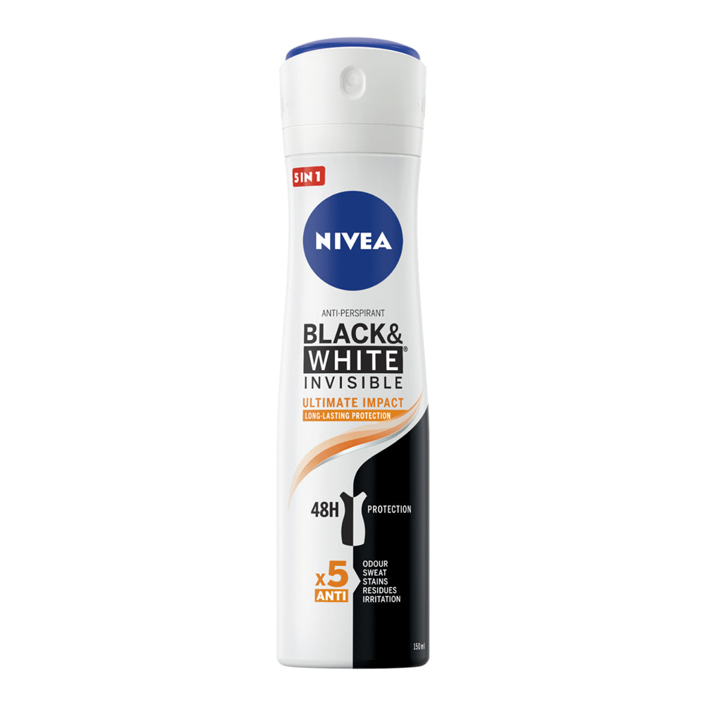 Nivea deo spray 150ml for women b&w ultimate