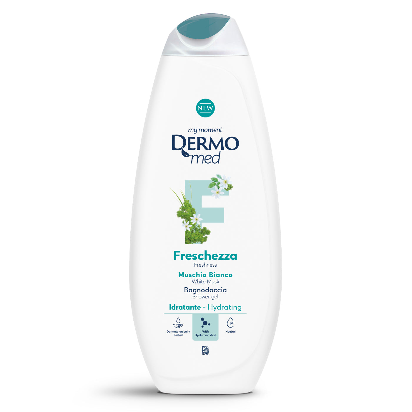 Dermomed shower gel 650ml freschezza