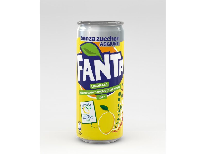 Fanta lemon zero added sugar