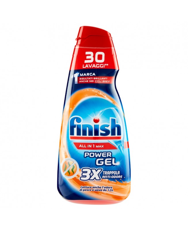 Finish power gel liquid 600ml antiodore