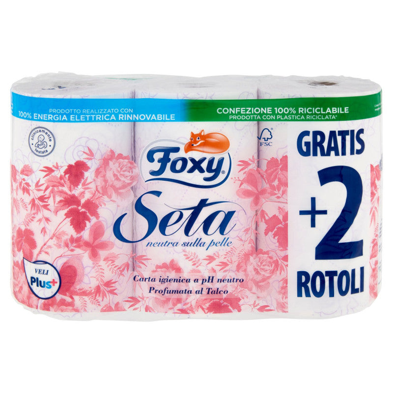 Foxy toilet paper seta x4+2