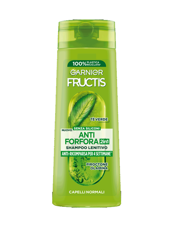 Fructis shampoo 250ml anti forfora 2in1