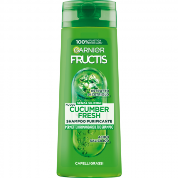 Fructis shampoo 250ml cucumber fresh