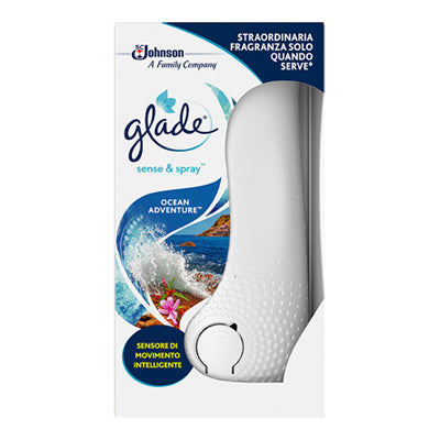 Glade sense&spray base+ric ocean adventure