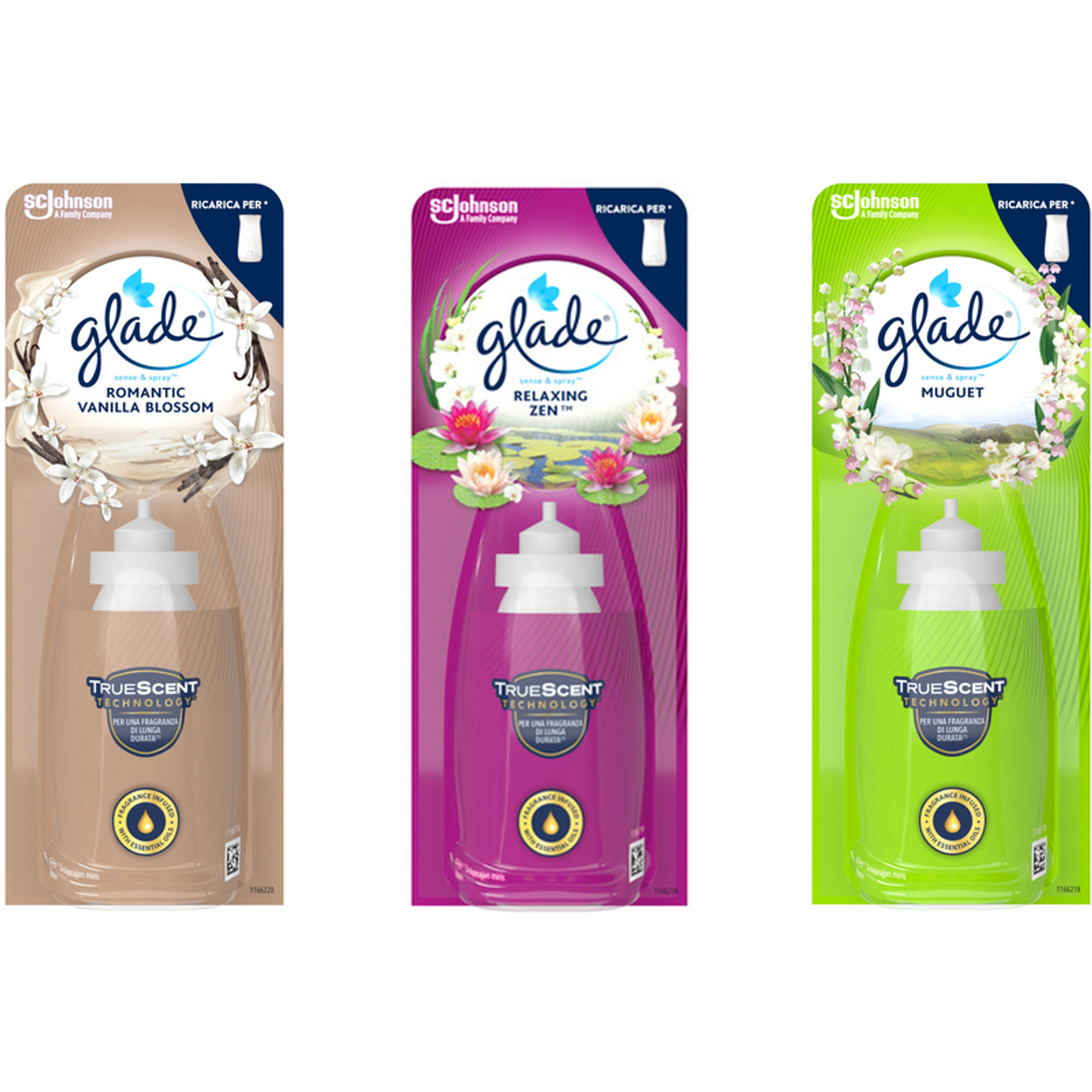 Glade sense&spray recharge mixed 1