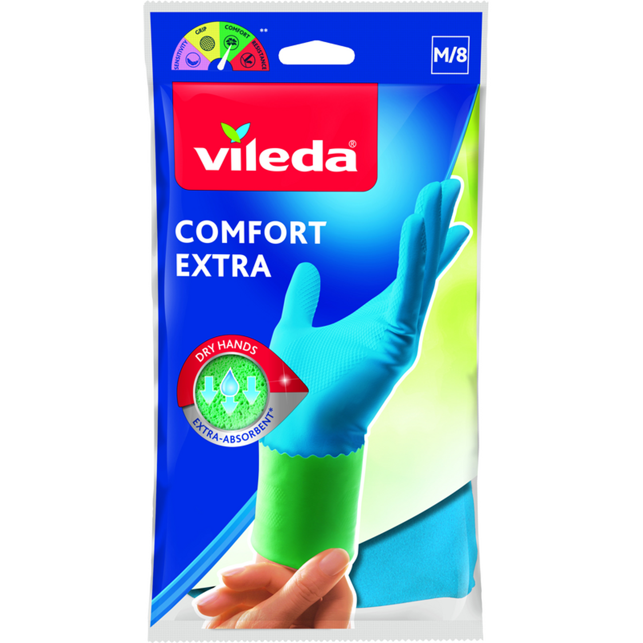 Vileda gloves comfort medium