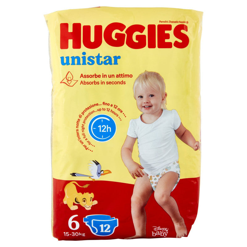 Huggies nappies 6 XL x12