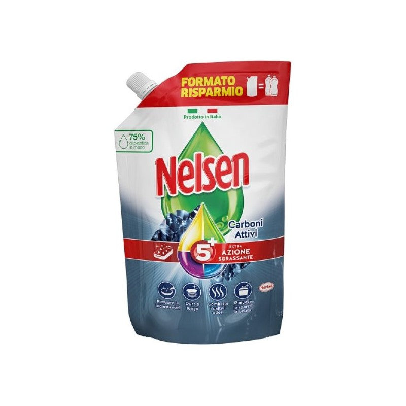 Nelsen piatti recharge 1.65L carboni attivi