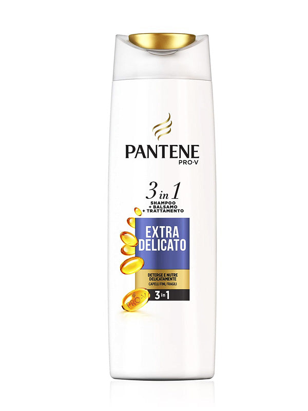 Pantene shampoo 225ml 3in1 extradelicato