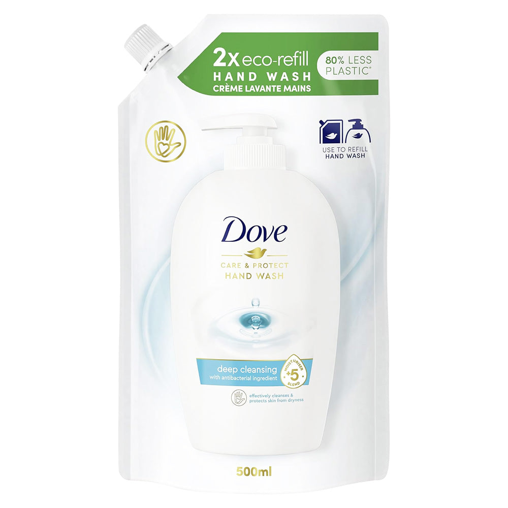 Dove liquid soap 500ml recharge care&protect