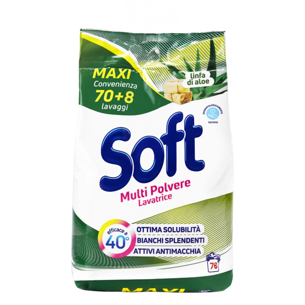 Soft powder x70+8w bianco intenso