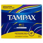 Tampax x20 regular