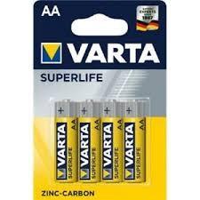 Varta superlife AA stylo x4