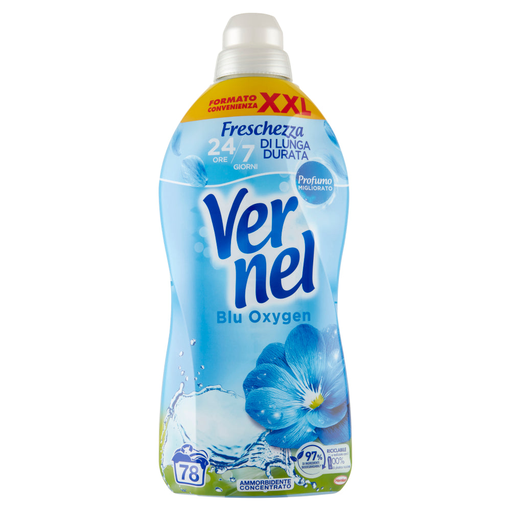 Vernel softener conc 2.0L 76w blu oxygen