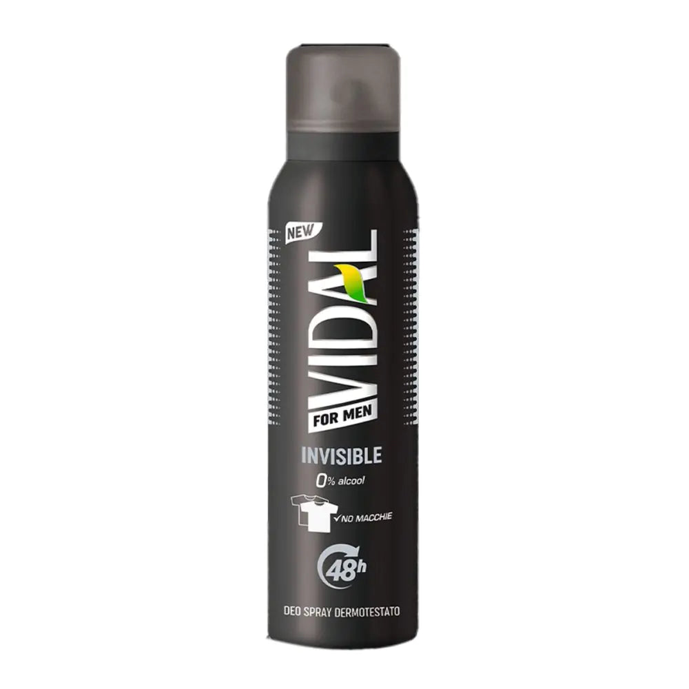 Vidal deo spray 150ml invisible