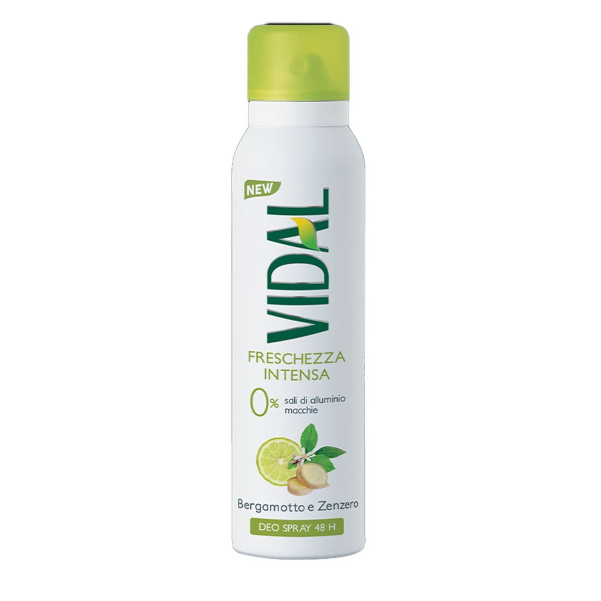 Vidal deo spray 150ml bergamotto&ginger