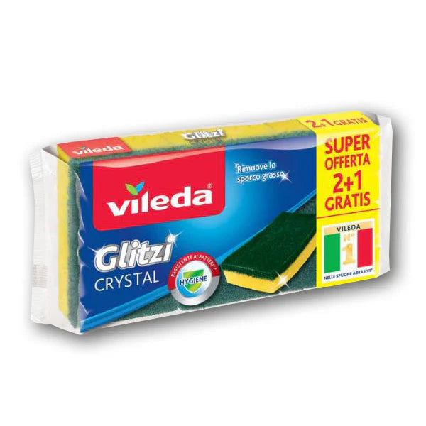 Vileda glitzi x2+1 crystal verde