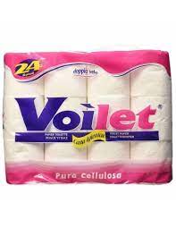 Voilet toilet paper x24 rolls